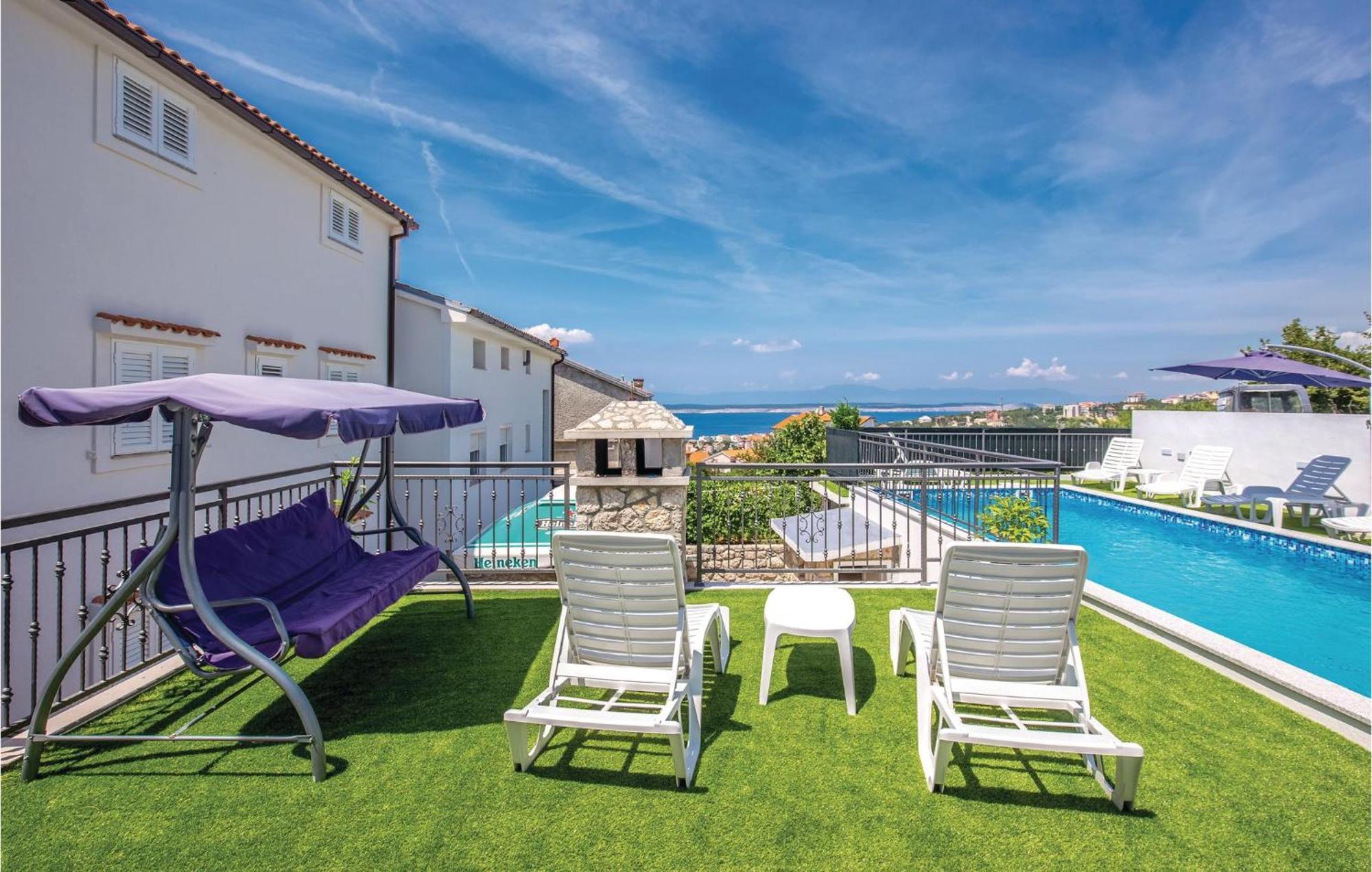 Nice Apartment In Crikvenica With Wifi Exterior foto